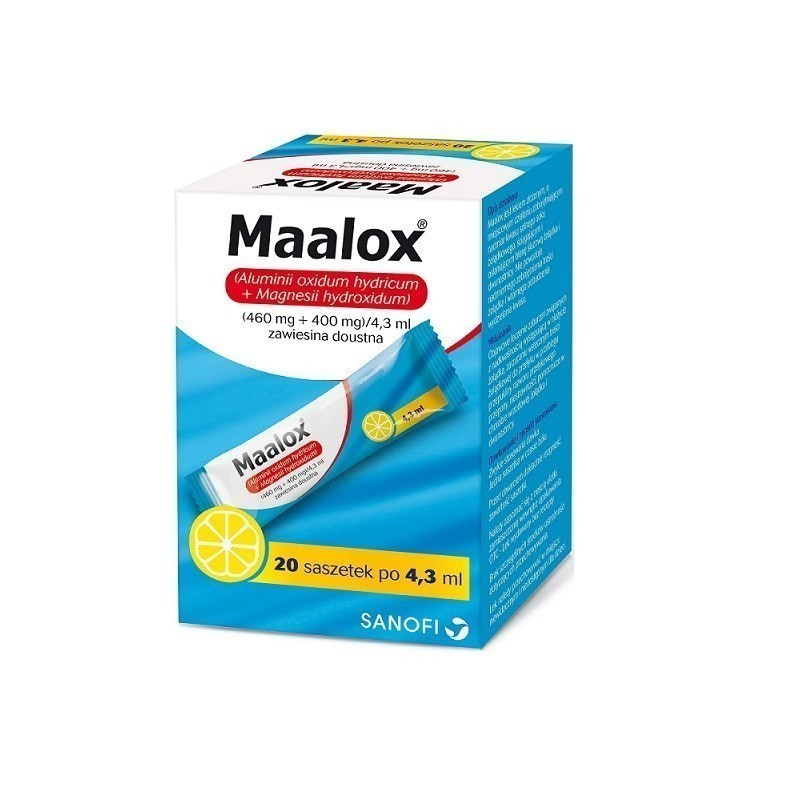 Maalox Zawiesina 20 Saszetek