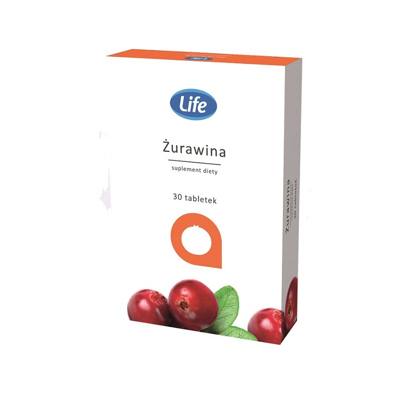 Life Żurawina 30 Tabletek