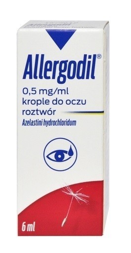 Allergodil Krople do oczu 6 ml