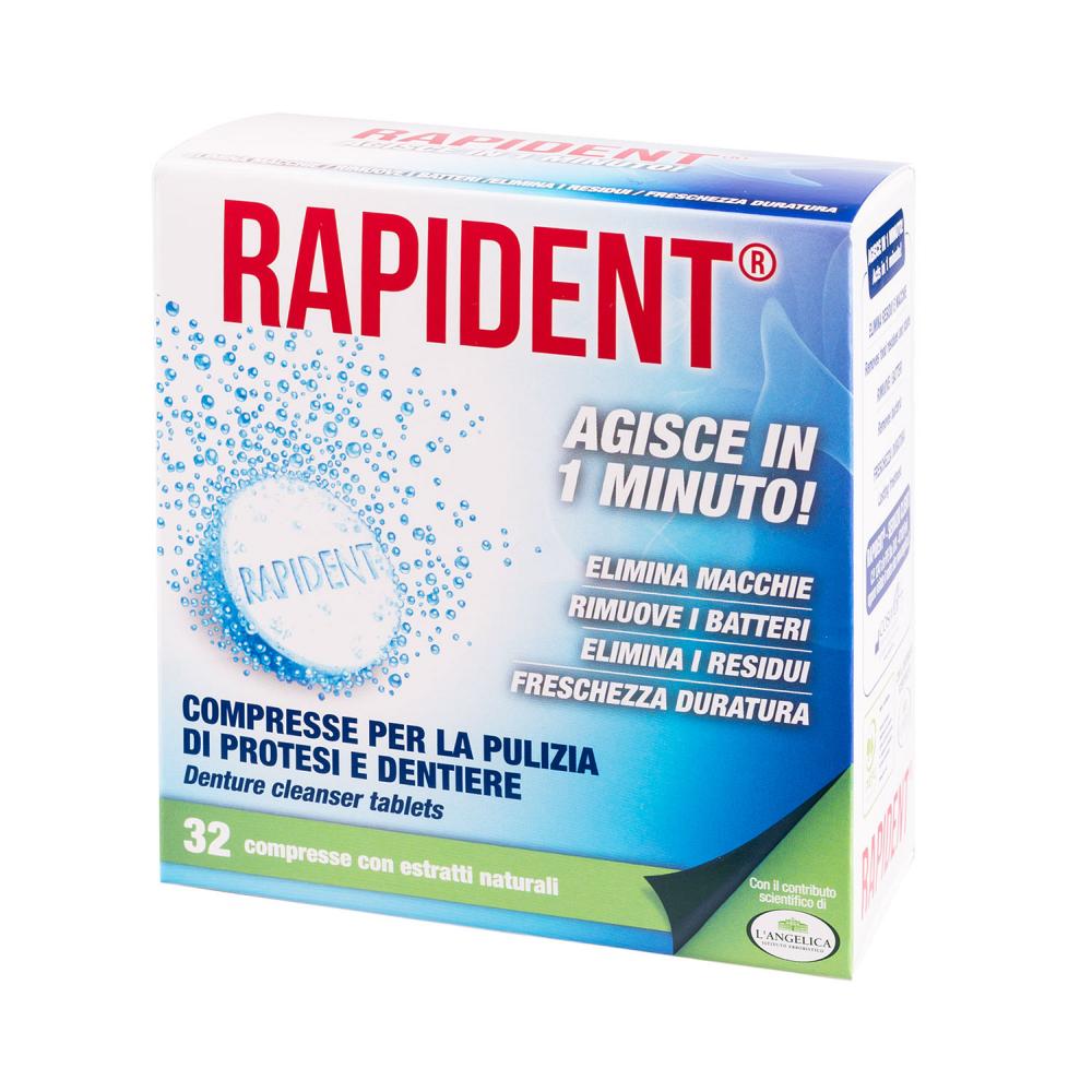 L'Angelica Rapident Tabletki do Czyszczenia Protez 32 Sztuki