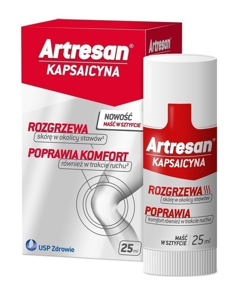 Artresan Kapsaicyna - maść w sztyfcie