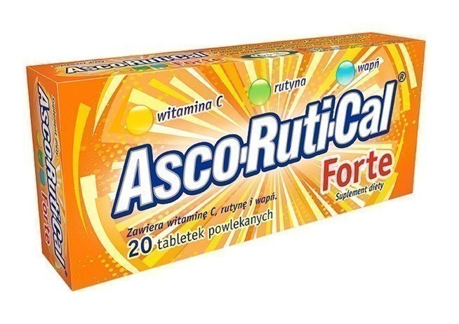 Ascorutical Forte 20 Tabletek