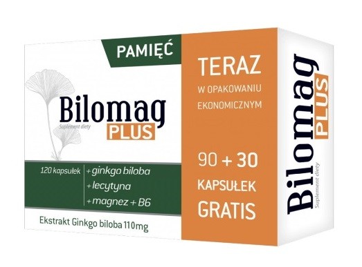 Bilomag Plus 90+30 Kapsułek