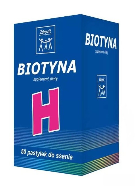 Zdrovit Biotyna H 50 Pastylek