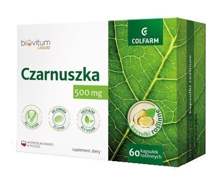 Biovitum Liquid Czarnuszka 60 Kapsułek
