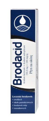 Brodacid Płyn na brodawki 8 g