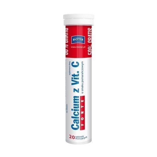 Calcium z Vit. C Forte BIOTTER