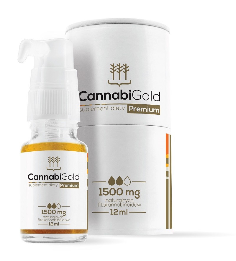 CannabiGold Premium 15% 1500 mg Olejek 12ml