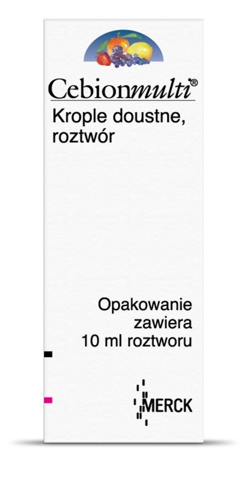 Cebionmulti - witaminy, krople doustne