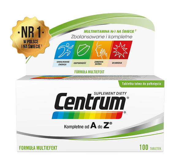 Centrum A-Z Multiefekt 100 Tabletek