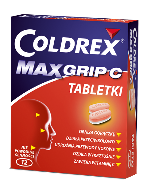Coldrex MaxGrip C Tabletki