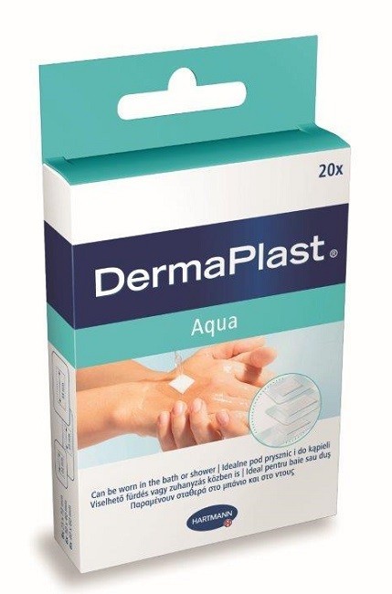Dermaplast Aqua Wodoodporny Zestaw plastrów 20 szt.