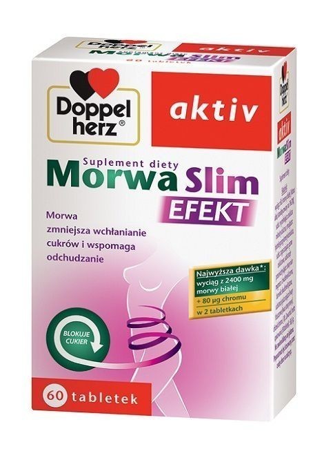 Doppelherz aktiv Morwa Slim Efekt 60 Tabletek