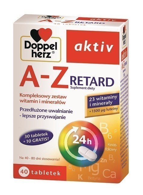 Doppelherz Aktiv A-Z Retard 40 Tabletek