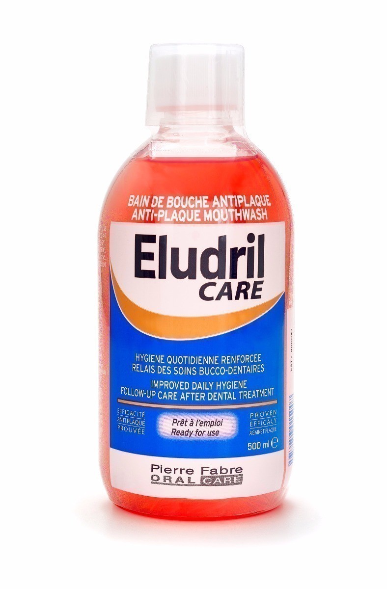 Elgydium Care Anti Plaque - antybakteryjny płyn do płukania jamy ustnej