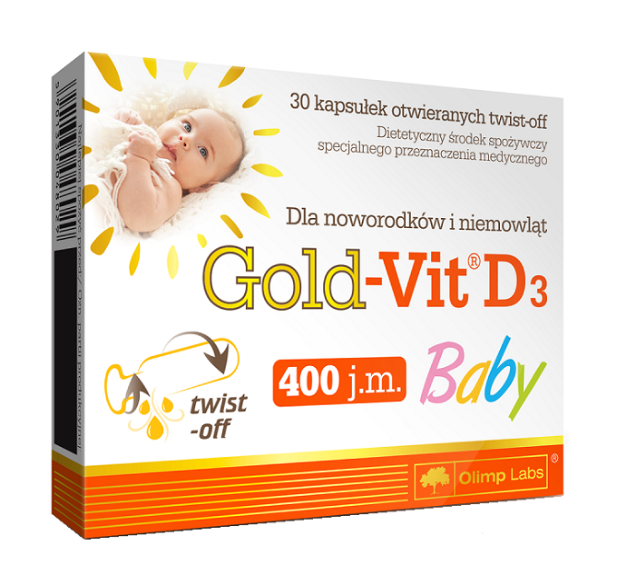 Olimp Gold-Vit D3 Baby 30 Kapsułek