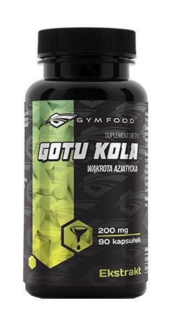 Gymfood Gotu Kola 90 Kapsułek