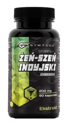 Gymfood Żeń-Szeń Indyjski 90 Kapsułek