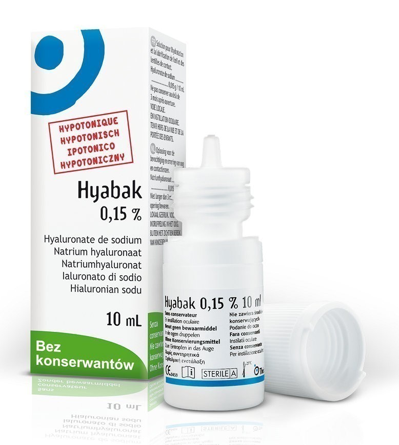 Hyabak Nawilżające Krople do oczu 10 ml