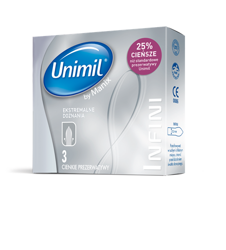 Prezerwat. UNIMIL INFINI absolutna cieńkość