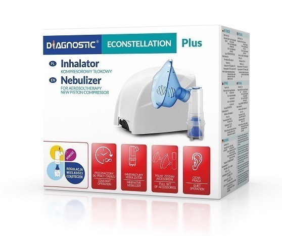 Inhalator Diagnostic Econstellation Plus z Mgiełką Solankową