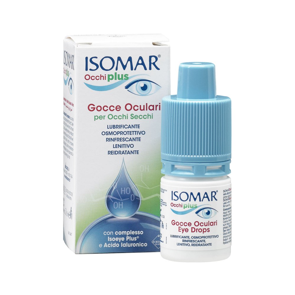 Isomar Occhi Plus Krople do Suchych Oczu 10 ml