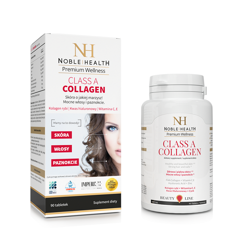 Noble Health Class a Collagen 90+ 30 Tabletek Gratis
