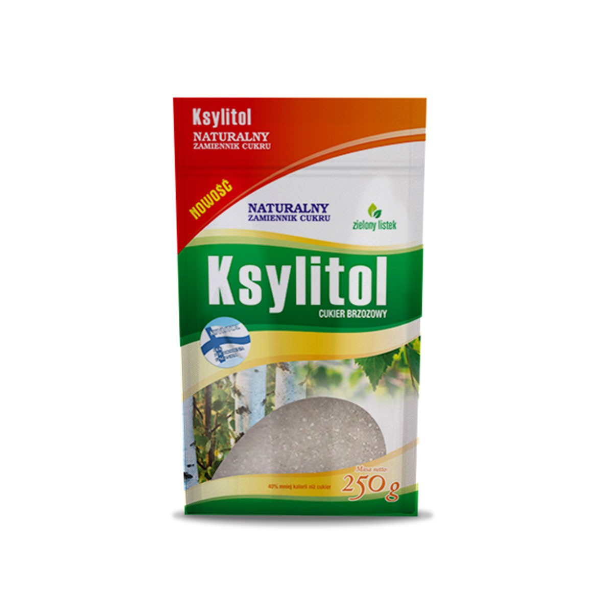 Zielony Listek Ksylitol brzozowy doypack 250g