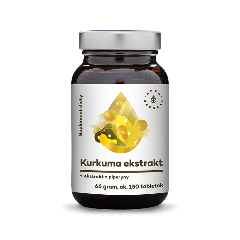 Kurkuma Ekstrakt 150 Tabletek