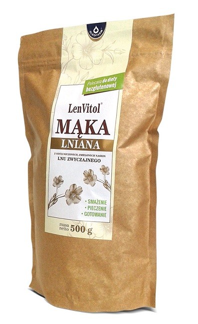 LenVitol Mąka Lniana 500 g