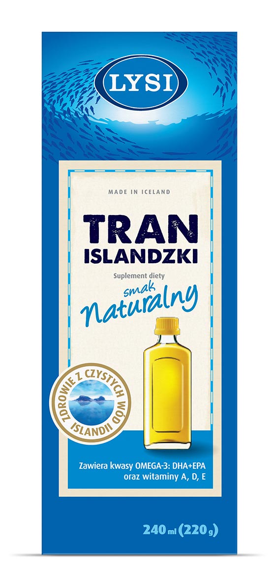 Lysi Tran Islandzki - smak naturalny