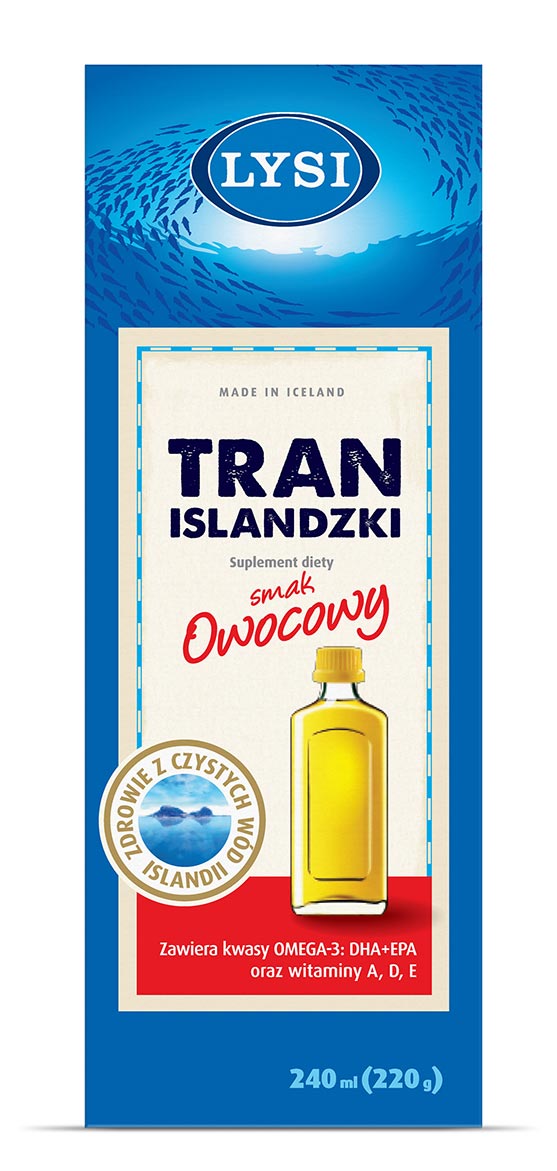 Lysi Tran Islandzki - smak owocowy