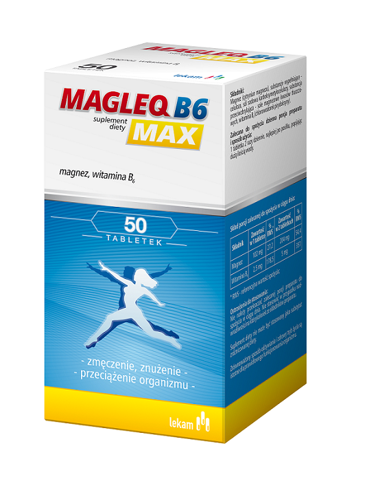 Magleq B6 Max 50 Tabletek