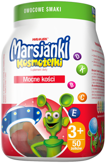 Marsjanki Kosmożelki na mocne kości