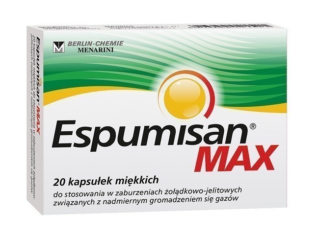 Espumisan Max 20 Kapsułek