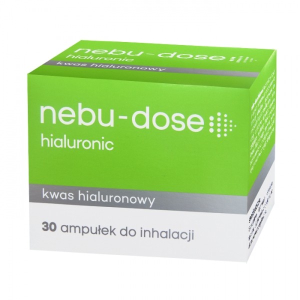 Nebu-Dose Hialuronic Roztwór do inhalacji 30 amp.