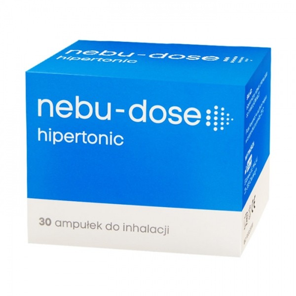 Nebu-Dose 3 % Roztwór Hipertoniczny do inhalacji 30 amp.