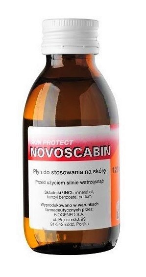 Novoscabin Skin Protect Płyn do stosowania na skórę 120 ml