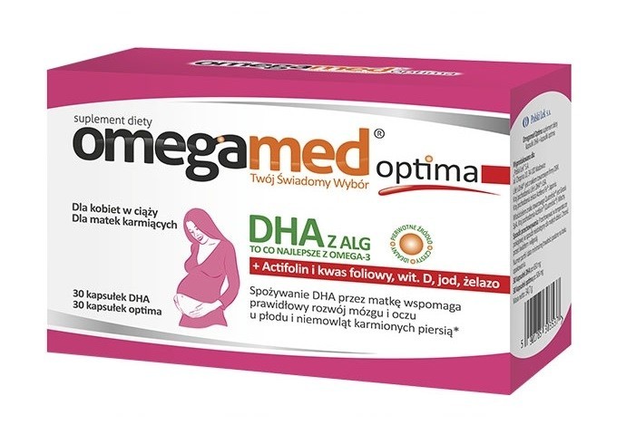 Omegamed Optima 30 kaps. DHA+30 kaps. Optima