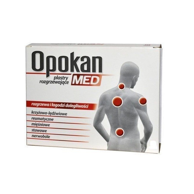 Opokan Med Plaster Rozgrzewający 1 szt.