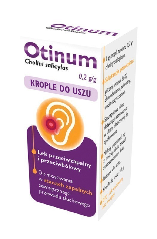 Otinum Krople do uszu 10 g