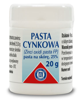 Pasta cynkowa 25% 20 g