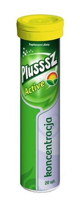 Plusssz Active 20 Tabletek Musujących