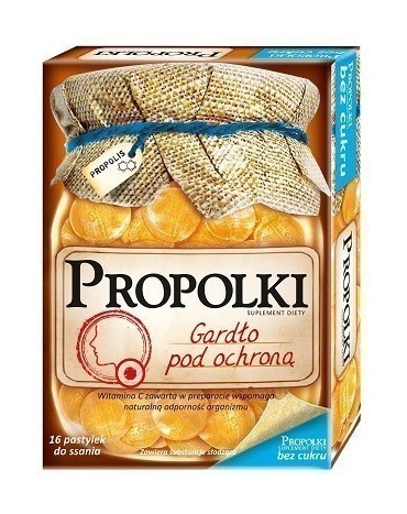 Propolki Bez Cukru 16 Pastylek