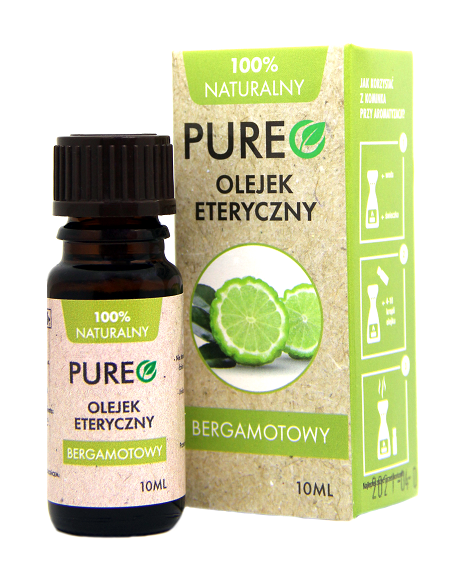 Pureo Naturalny Olejek Eteryczny Bergamota 10 ml