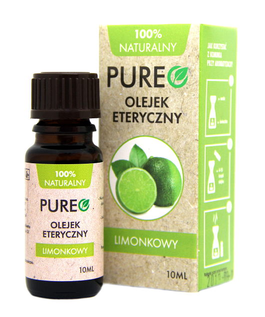 Pureo Naturalny Olejek Eteryczny Limonkowy 10 ml