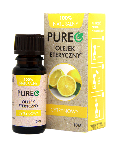 Pureo Naturalny Olejek Eteryczny Cytrynowy 10 ml