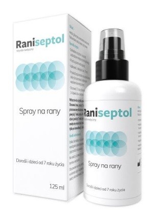 Raniseptol Spray na rany 125 ml