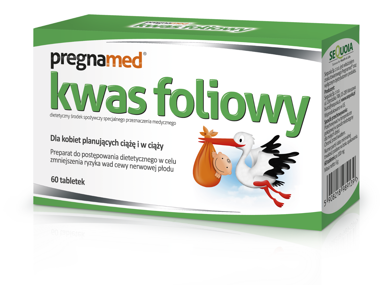 PREGNAMED Kwas foliowy