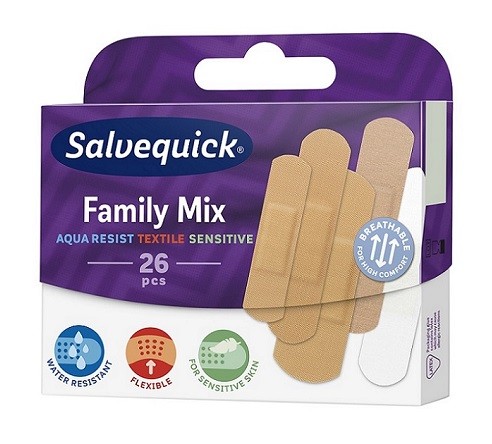 Plast. SALVEQUICK Family Mix